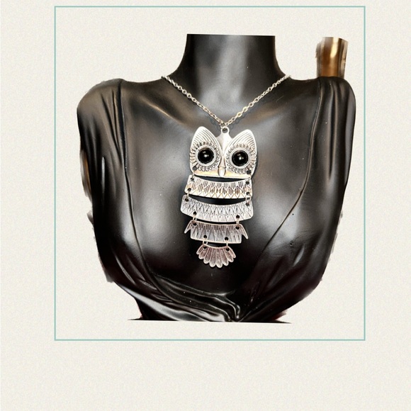 owl Jewelry - Owl 🦉 pendant necklace